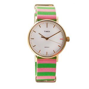Timex Women's Fairfield Gold Face Watch